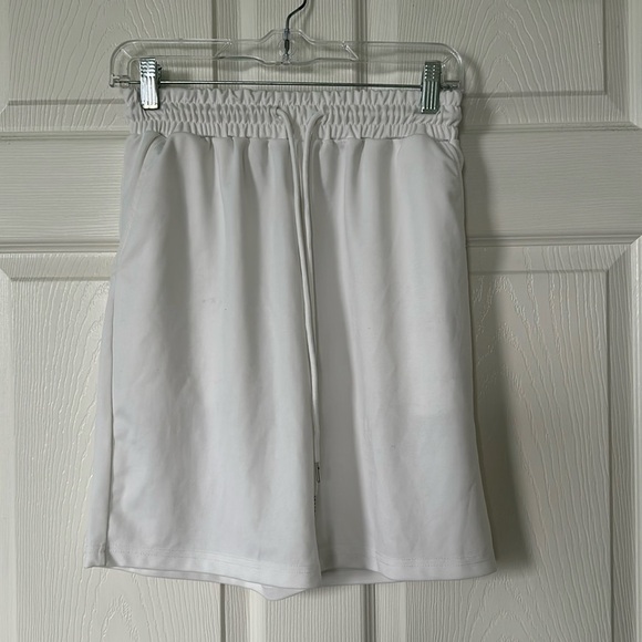 White & Black Men’s Polyester Athletic Shorts Bundle Size Small - Picture 2 of 8